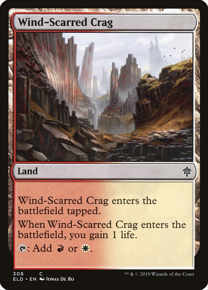 Wind-Scarred Crag [Throne of Eldraine] | Fandemonia Ltd