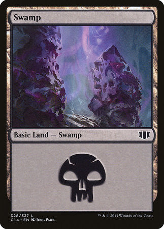 Swamp (328) [Commander 2014] | Fandemonia Ltd