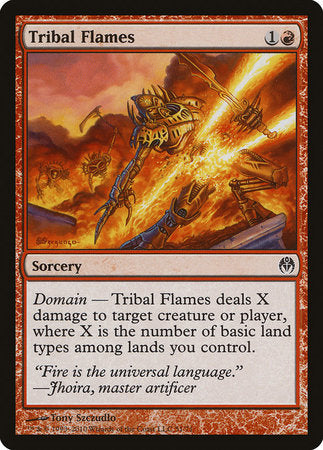 Tribal Flames [Duel Decks: Phyrexia vs. the Coalition] | Fandemonia Ltd