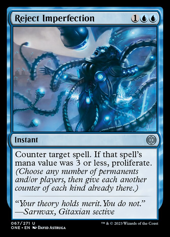 Reject Imperfection [Phyrexia: All Will Be One] | Fandemonia Ltd
