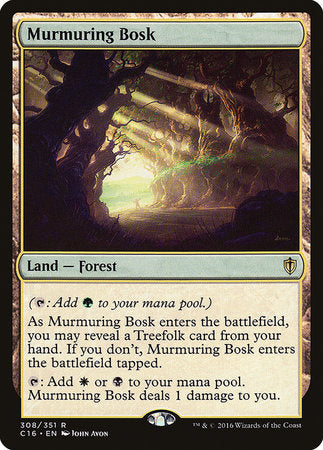 Murmuring Bosk [Commander 2016] | Fandemonia Ltd