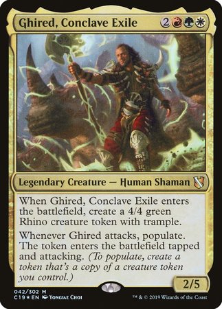 Ghired, Conclave Exile [Commander 2019] | Fandemonia Ltd