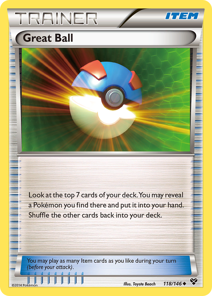 Great Ball (118/146) [XY: Base Set] | Fandemonia Ltd