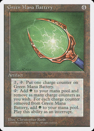 Green Mana Battery [Fourth Edition] | Fandemonia Ltd