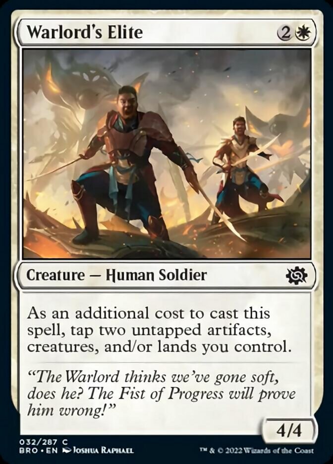 Warlord's Elite [The Brothers' War] | Fandemonia Ltd