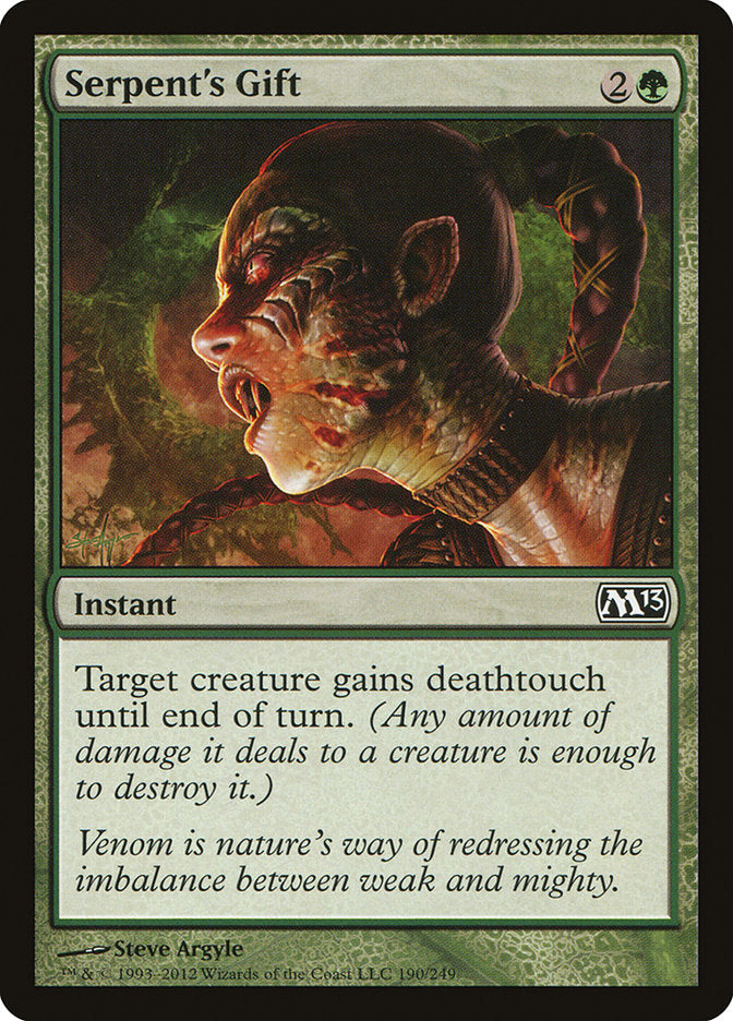 Serpent's Gift [Magic 2013] | Fandemonia Ltd