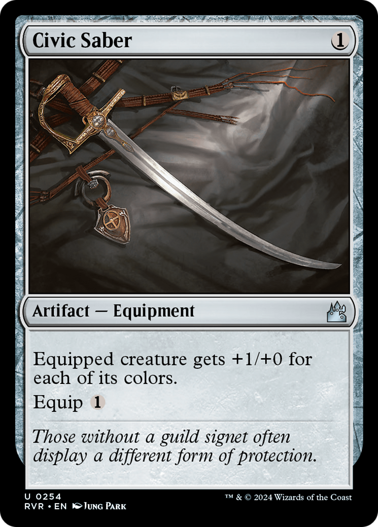 Civic Saber [Ravnica Remastered] | Fandemonia Ltd