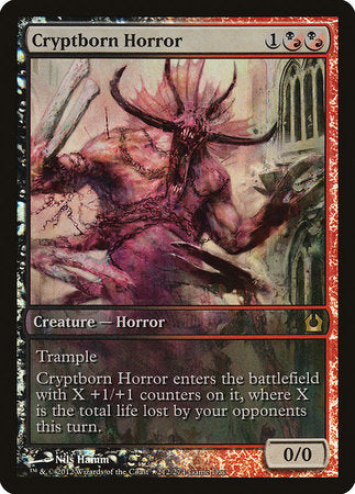 Cryptborn Horror [Return to Ravnica Promos] | Fandemonia Ltd