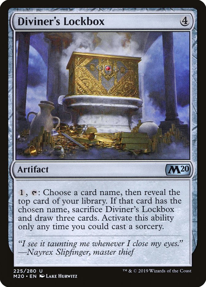 Diviner's Lockbox [Core Set 2020] | Fandemonia Ltd