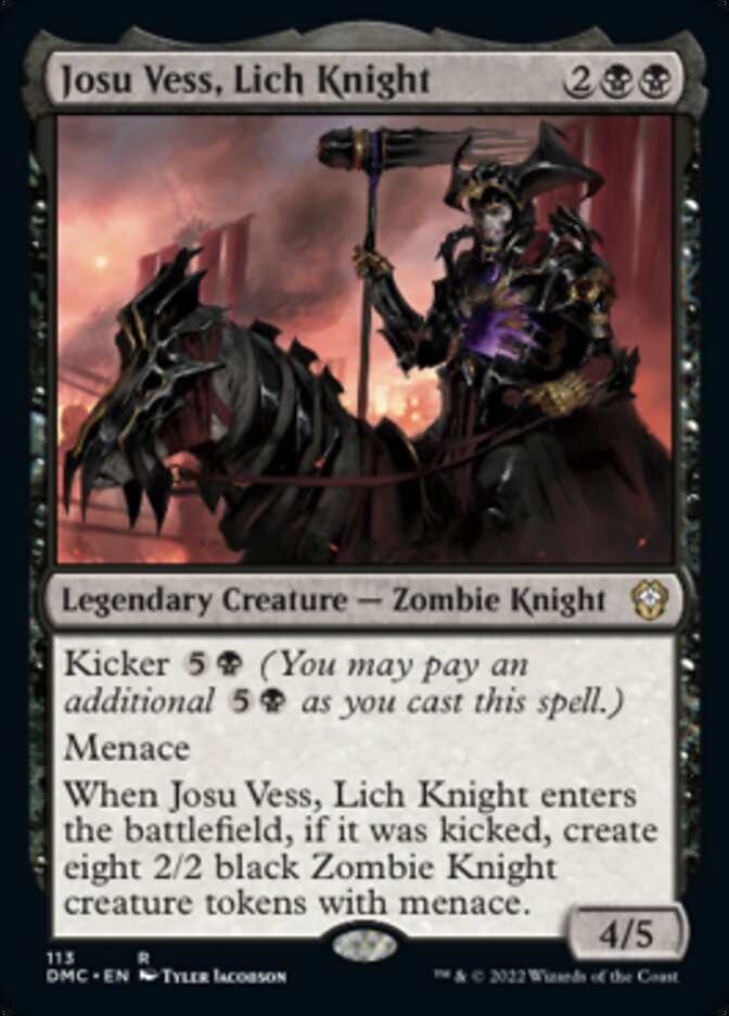 Josu Vess, Lich Knight [Dominaria United Commander] | Fandemonia Ltd