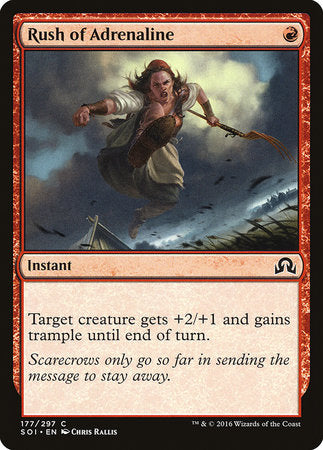 Rush of Adrenaline [Shadows over Innistrad] | Fandemonia Ltd