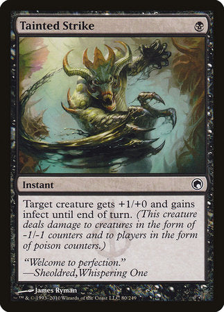 Tainted Strike [Scars of Mirrodin] | Fandemonia Ltd
