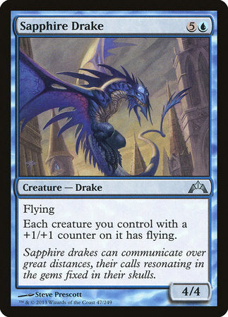 Sapphire Drake [Gatecrash] | Fandemonia Ltd