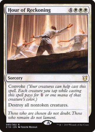 Hour of Reckoning [Commander 2019] | Fandemonia Ltd