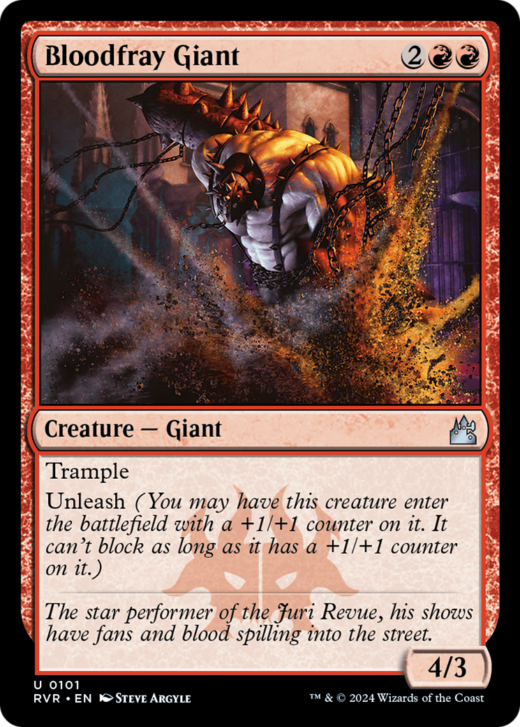 Bloodfray Giant [Ravnica Remastered] | Fandemonia Ltd