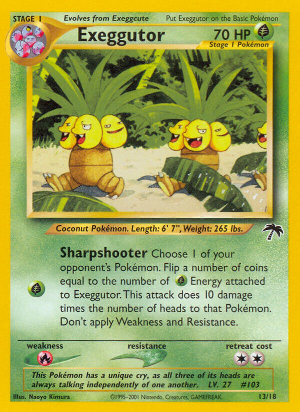 Exeggutor (13/18) [Southern Islands] | Fandemonia Ltd