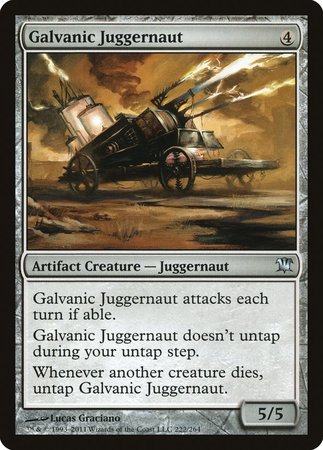 Galvanic Juggernaut [Innistrad] | Fandemonia Ltd