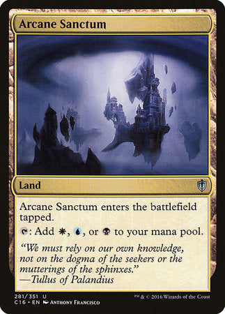 Arcane Sanctum [Commander 2016] | Fandemonia Ltd