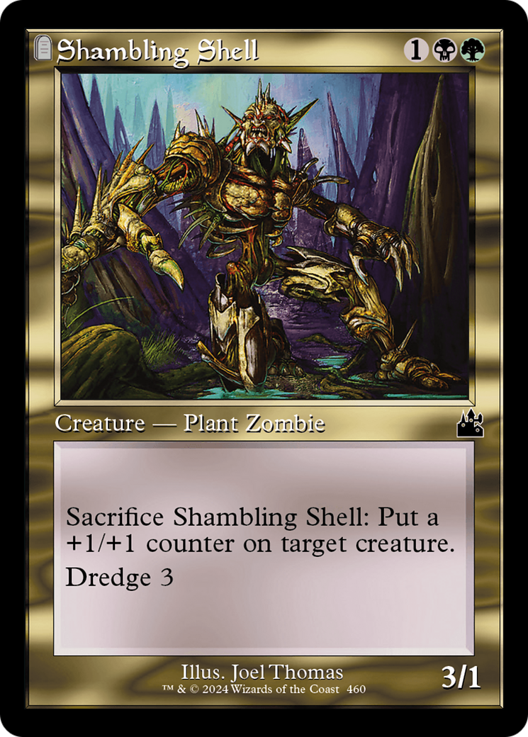 Shambling Shell (Retro Frame) [Ravnica Remastered] | Fandemonia Ltd
