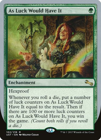 As Luck Would Have It [Unstable] | Fandemonia Ltd