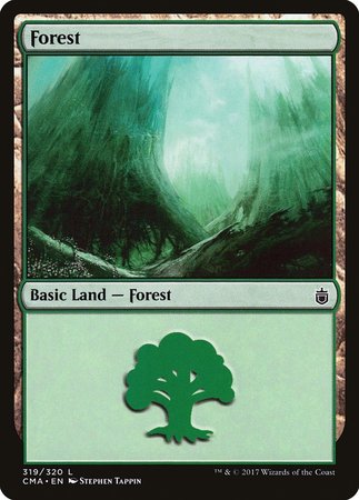 Forest (319) [Commander Anthology] | Fandemonia Ltd