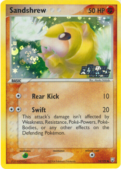 Sandshrew (74/109) (Stamped) [EX: Team Rocket Returns] | Fandemonia Ltd