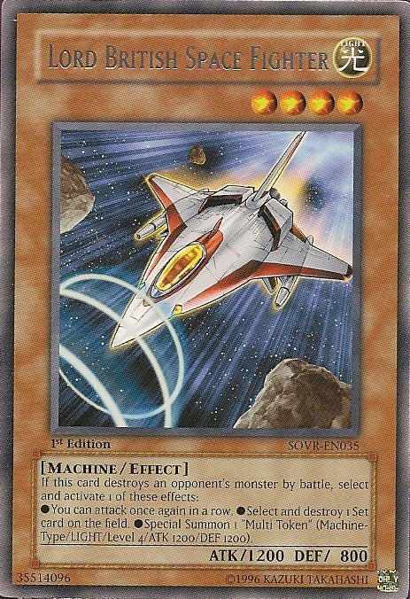 Lord British Space Fighter [SOVR-EN035] Rare | Fandemonia Ltd