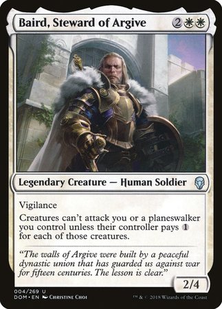 Baird, Steward of Argive [Dominaria] | Fandemonia Ltd