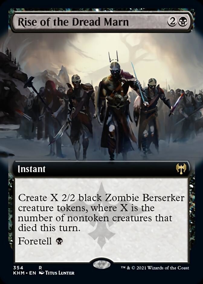 Rise of the Dread Marn (Extended Art) [Kaldheim] | Fandemonia Ltd