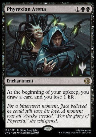 Phyrexian Arena (Promo Pack) [Phyrexia: All Will Be One Promos] | Fandemonia Ltd