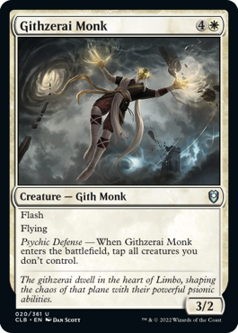 Githzerai Monk [Commander Legends: Battle for Baldur's Gate] | Fandemonia Ltd