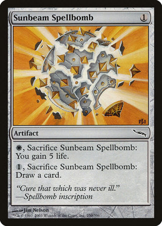 Sunbeam Spellbomb [Mirrodin] | Fandemonia Ltd