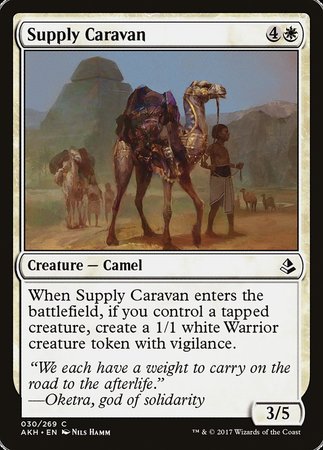 Supply Caravan [Amonkhet] | Fandemonia Ltd