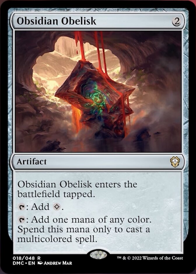 Obsidian Obelisk [Dominaria United Commander] | Fandemonia Ltd