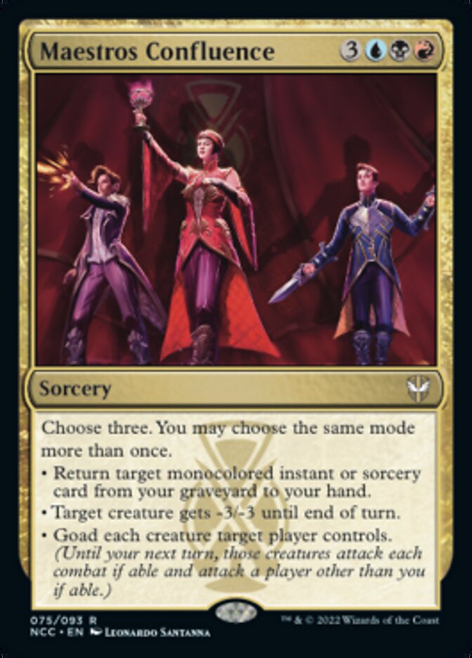 Maestros Confluence [Streets of New Capenna Commander] | Fandemonia Ltd