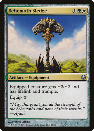 Behemoth Sledge [Duel Decks: Ajani vs. Nicol Bolas] | Fandemonia Ltd