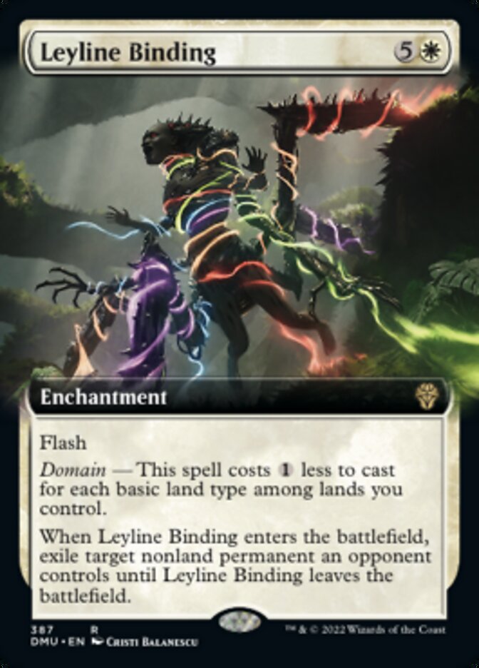 Leyline Binding (Extended Art) [Dominaria United] | Fandemonia Ltd