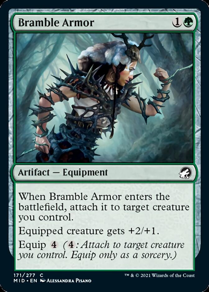 Bramble Armor [Innistrad: Midnight Hunt] | Fandemonia Ltd