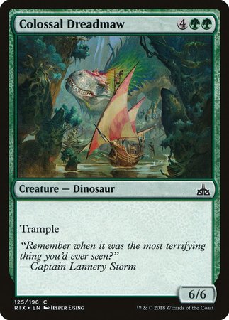 Colossal Dreadmaw [Rivals of Ixalan] | Fandemonia Ltd