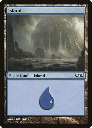 Island (235) [Magic 2014] | Fandemonia Ltd