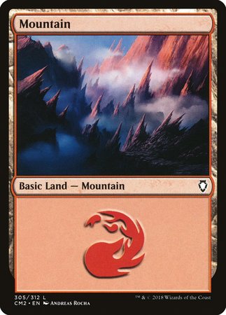Mountain (305) [Commander Anthology Volume II] | Fandemonia Ltd
