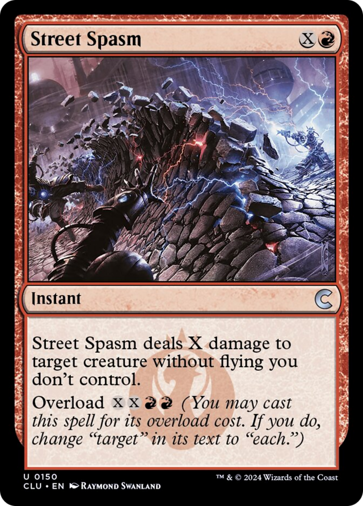 Street Spasm [Ravnica: Clue Edition] | Fandemonia Ltd