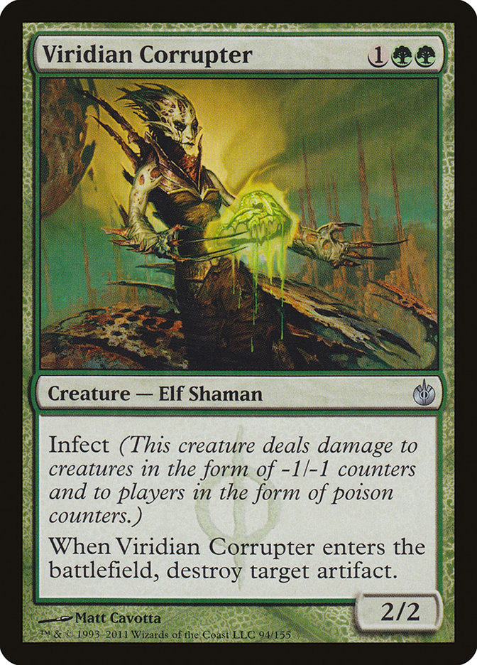 Viridian Corrupter [Mirrodin Besieged] | Fandemonia Ltd