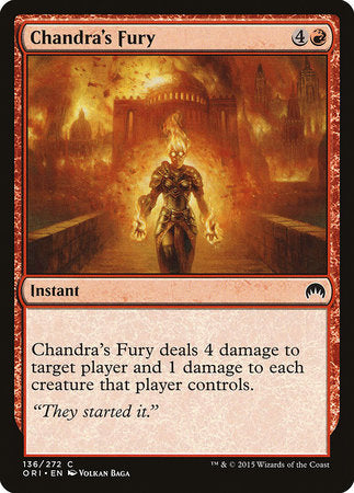 Chandra's Fury [Magic Origins] | Fandemonia Ltd