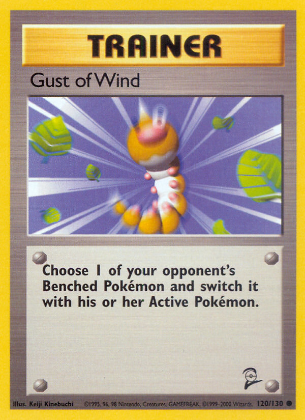 Gust of Wind (120/130) [Base Set 2] | Fandemonia Ltd
