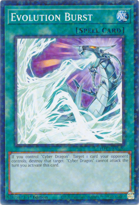 Evolution Burst (Duel Terminal) [HAC1-EN170] Common | Fandemonia Ltd
