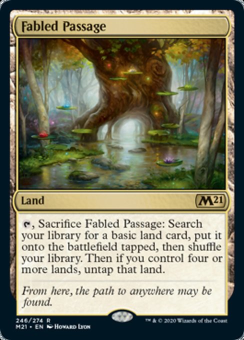 Fabled Passage [Core Set 2021] | Fandemonia Ltd