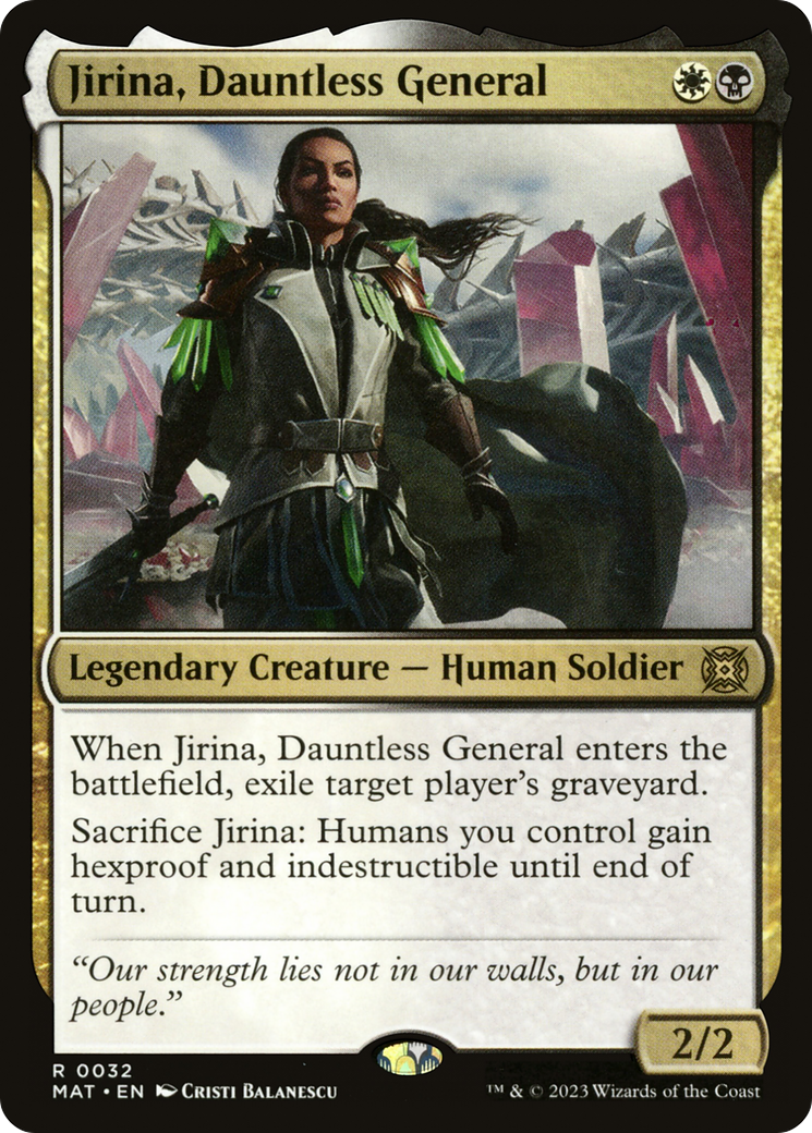 Jirina, Dauntless General [March of the Machine: The Aftermath] | Fandemonia Ltd