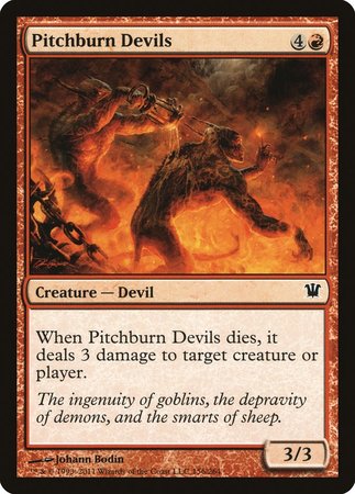 Pitchburn Devils [Innistrad] | Fandemonia Ltd