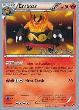 Emboar (20/114) (Twinboar - David Cohen) [World Championships 2011] | Fandemonia Ltd